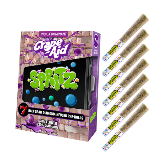 Grape-Aid Infused Pre-Rolls (7-pack)