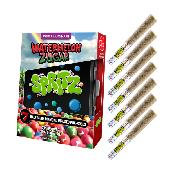 Watermelon Zugar Infused Preroll 1g