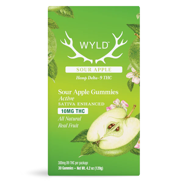 Sour Apple Gummies 300mg