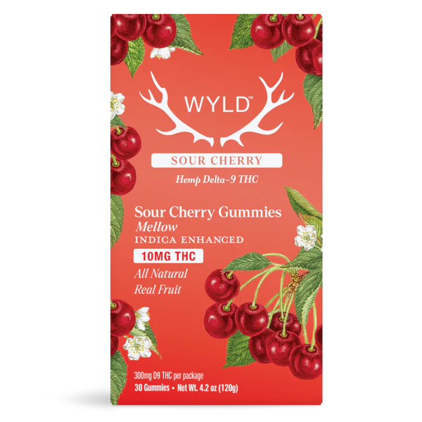 Sour Cherry Gummies 300mg