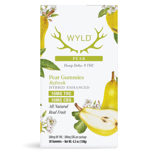 Pear 1:1 THC:CBG Gummies 300mg
