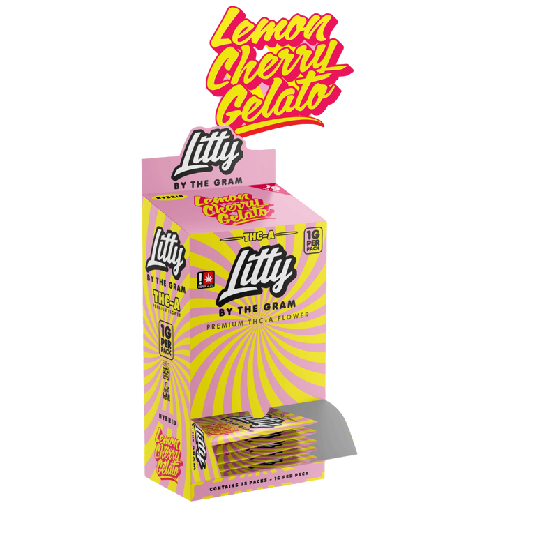 Lemon Cherry Gelato Flower 1g