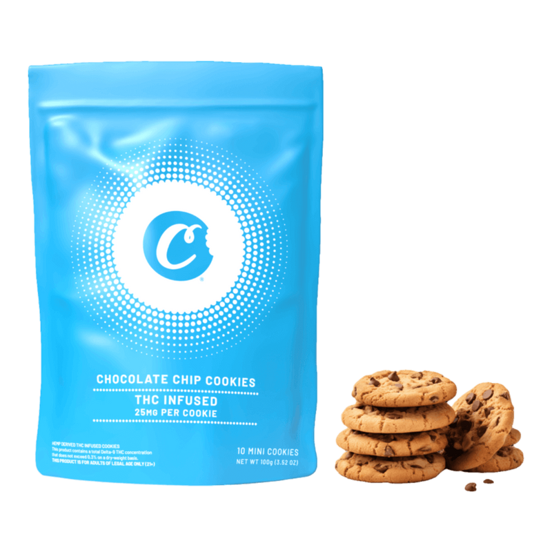 Chocolate Chip Delta-9 Cookies 25mg