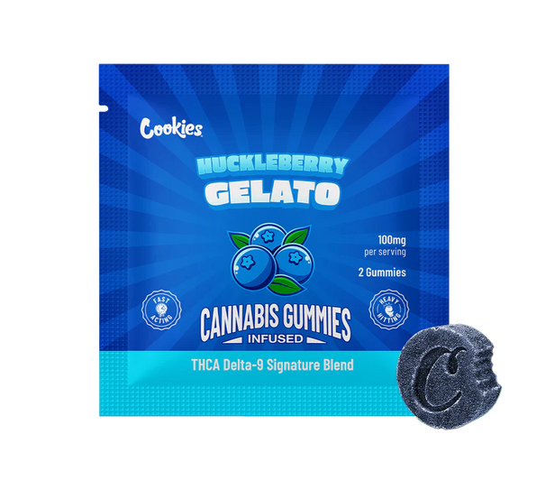 Huckleberry Gelato Gummies 100mg