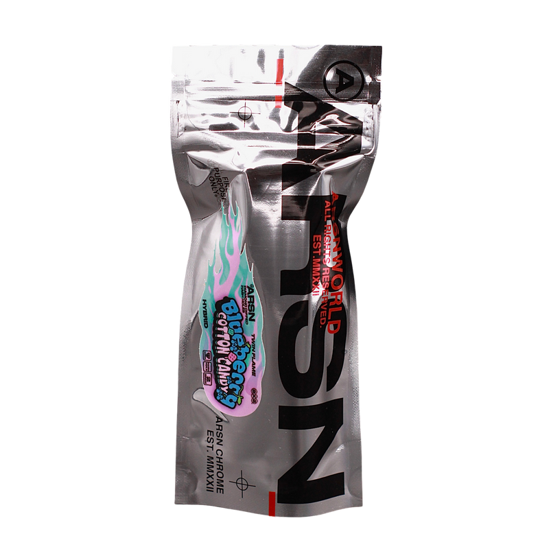 Double Flame Hashole 2x2 Blueberry - Cotton Candy