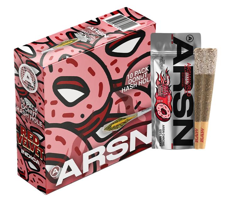 Double Donut Hashole 2x2 Red Velvet