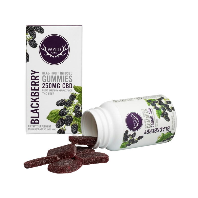 Blackberry Gummies 250mg