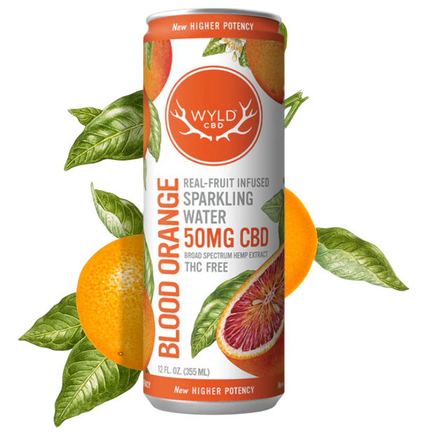 Blood Orange Sparkling Beverage 50mg