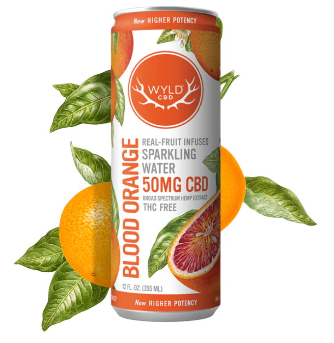 Blood Orange Sparkling Beverage 50mg