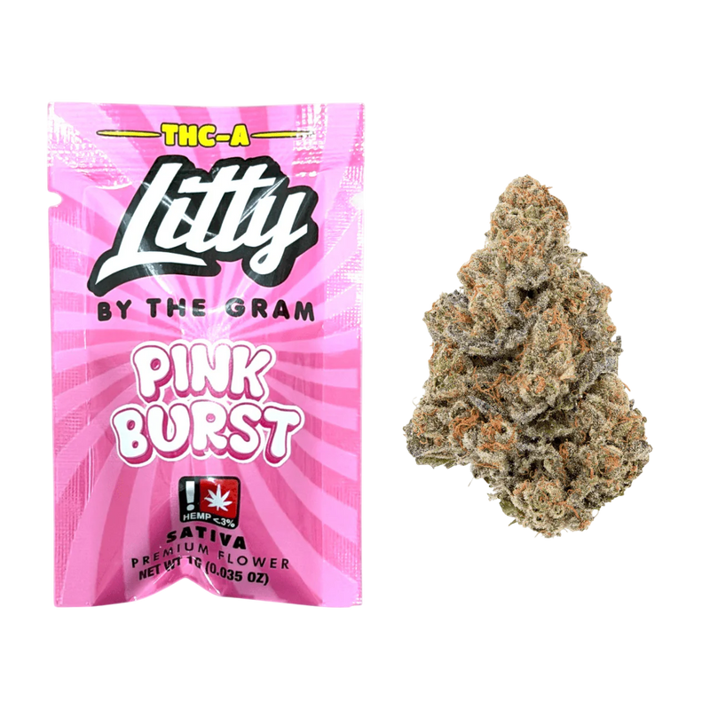 Pink Burst Flower 1g