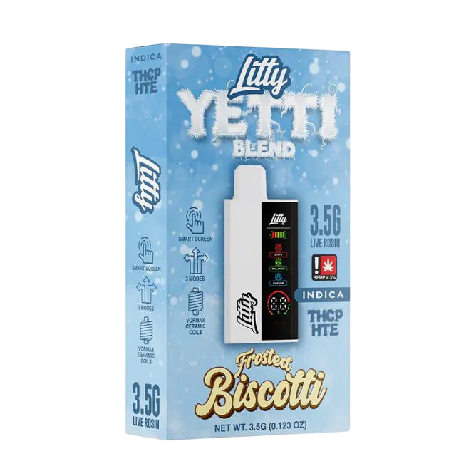 Yetti Frosted Biscotti All-In-One 3.5g