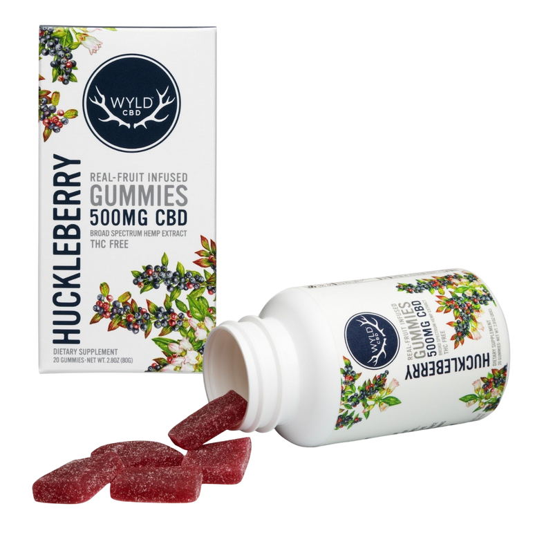 Huckleberry Gummies 500mg (20ct)