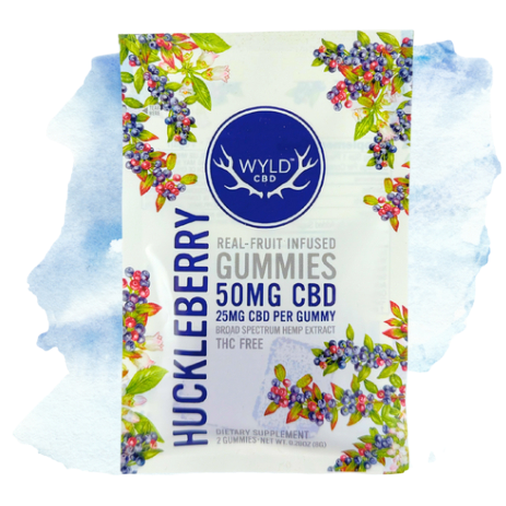 Huckleberry Gummies 50mg