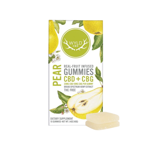 Pear 2:1 CBD:CBG Gummies 200mg