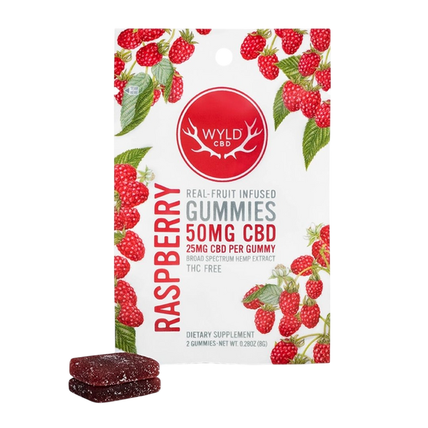 Raspberry Gummies 50mg