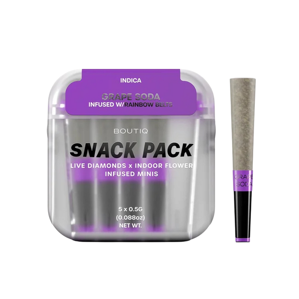 Grape Soda x Rainbow Belts Infused Minis (5-pack)