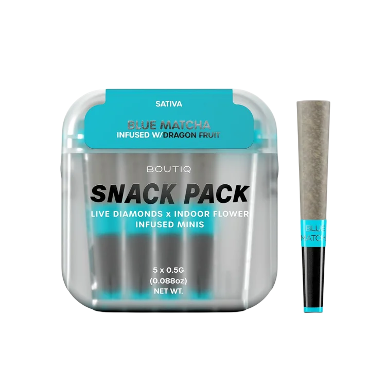 Blue Matcha x Dragon Fruit Infused Minis (5-pack)