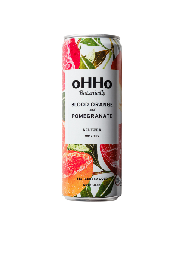 Blood Orange & Pomegranate 10mg Seltzer (4-pack)