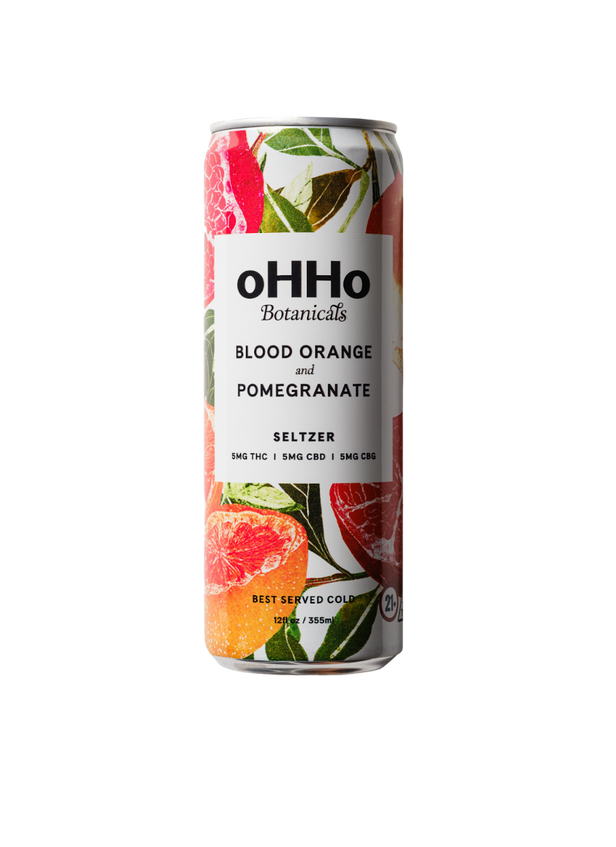 Blood Orange & Pomegranate 5mg Seltzer (4-pack)