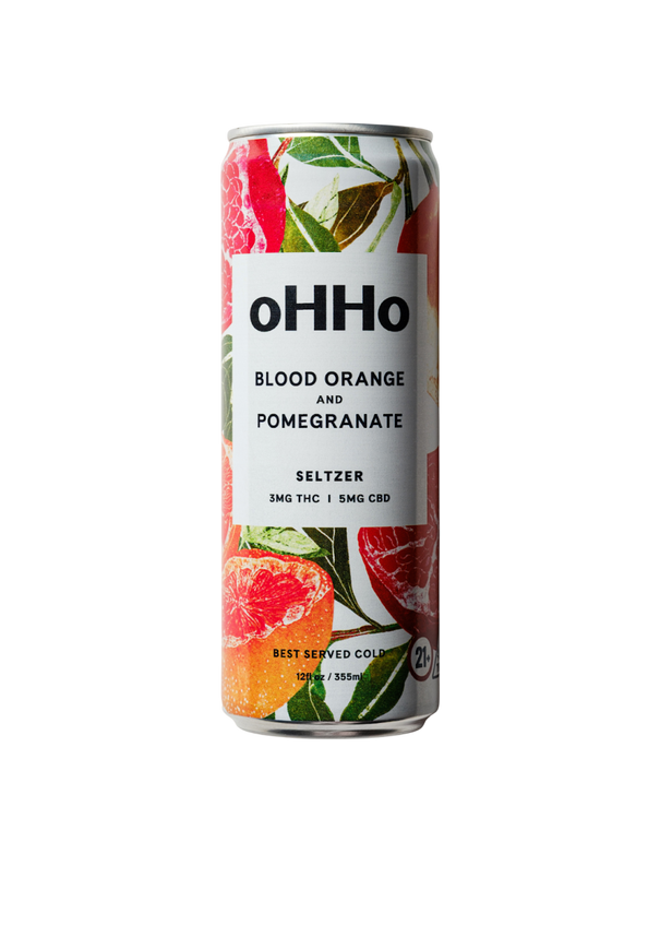 Blood Orange & Pomegranate 3mg Seltzer (4-pack)