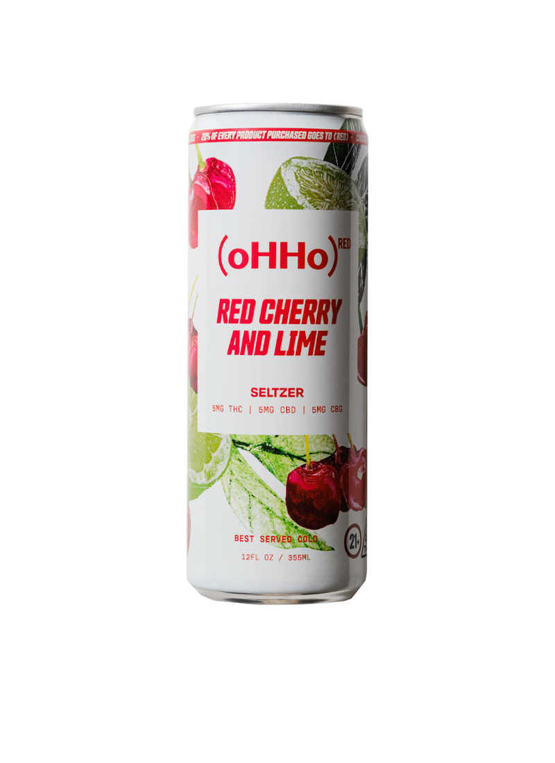 Red Cherry & Lime 5mg Seltzer (4-pack)