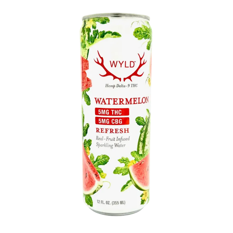 Watermelon 1:1 THC:CBG Sparkling Beverage (4-pack)